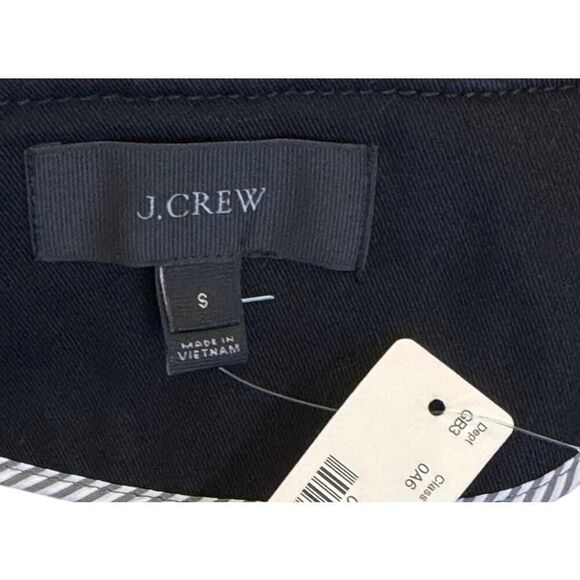 NWT J.Crew Black Double Breasted Wool Blazer Jacket Women's Size Small Classic - Picture 5 of 14